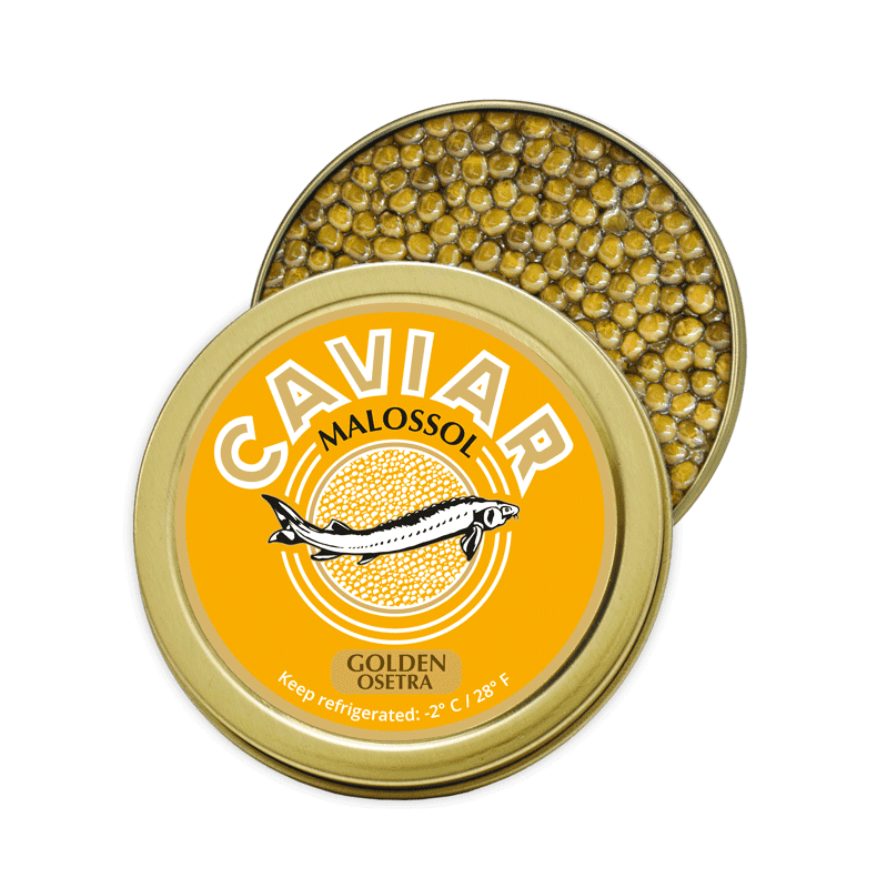 Caviar Golden Osetra 30 g (1.1 oz) – Gourmanite
